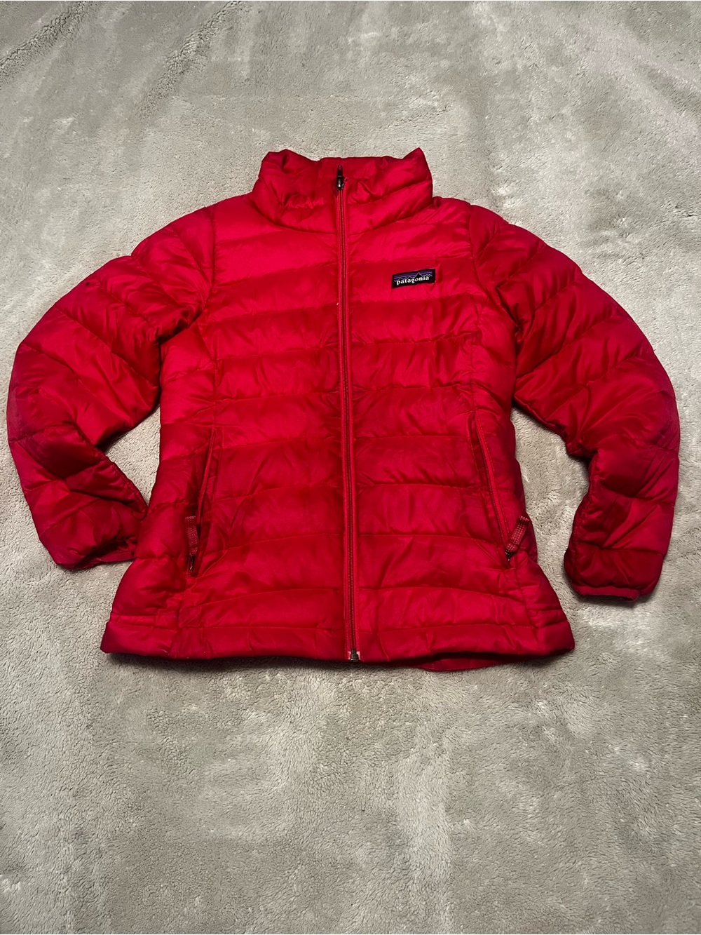 Patagonia Girls Pink Puffer Jacket